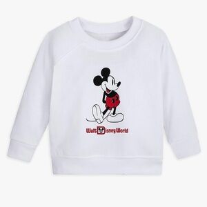 Disney World White Sweatshirt with Mickey Mouse Design 2t